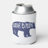 Rafraîchisseur Pour Canette Coeur d'Alene Idaho Bear (Can devant)