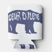 Rafraîchisseur Pour Canette Coeur d'Alene Idaho Bear (Dos)