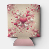 Rafraîchisseur Pour Canette coeur de la Saint-Valentin (Dos)