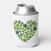 Rafraîchisseur Pour Canette Coeur shamrock (Can devant)