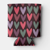 Rafraîchisseur Pour Canette Coeurs 6 (Devant)