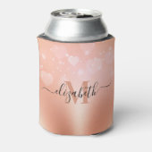 Rafraîchisseur Pour Canette Coeurs d'or rose (Can Dos)