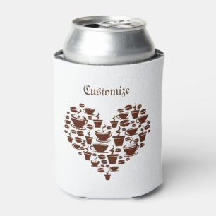 Rafraîchisseur Pour Canette Coffee Lover Heart Thunder_Cove