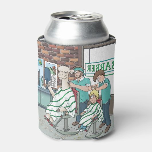 Rafraîchisseur Pour Canette Coiffure d'Alpaca (Can devant)