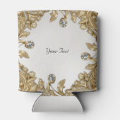 Rafraîchisseur Pour Canette Coiffure Or Décor Faveur Peut Rafraîchir (Dos)