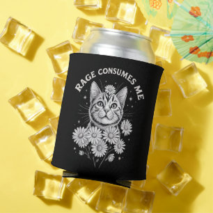 Rafraîchisseur Pour Canette Colère de chat me consume drôle sarcastique chaton