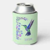 Rafraîchisseur Pour Canette Colibri Design Fleurs Botaniques Amateurs d'oiseau (Can Dos)