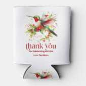 Rafraîchisseur Pour Canette colibri thème de Noël (Devant)