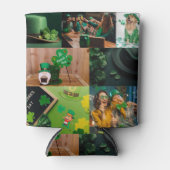 Rafraîchisseur Pour Canette Collage de la Saint Patrick (Devant)