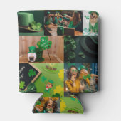 Rafraîchisseur Pour Canette Collage de la Saint Patrick (Dos)