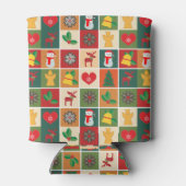 Rafraîchisseur Pour Canette Collage de Noël (Dos)