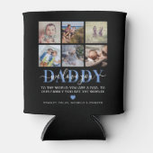 Rafraîchisseur Pour Canette Collage photo 6 Insta tendance DADDY 'we love you' (Devant)