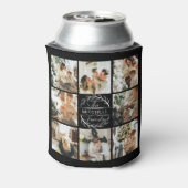 Rafraîchisseur Pour Canette Collage photo noir et blanc moderne Keepsaké Can (Can Dos)