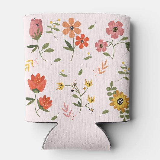 Rafraîchisseur Pour Canette collection de fleurs (Dos)