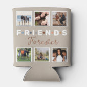 Rafraîchisseur Pour Canette Collection photo moderne Beige Friends Forever (Dos)