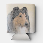Rafraîchisseur Pour Canette Collie (Rough) Peinture - Cute Original Chien Art (Dos)