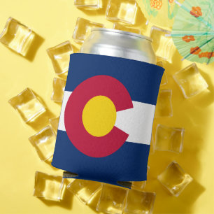 Rafraîchisseur Pour Canette Colorado : le drapeau du centième État américain