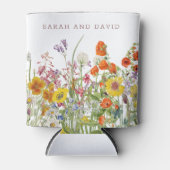 Rafraîchisseur Pour Canette Colorants Mariage fleur sauvage (Devant)