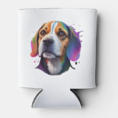 Rafraîchisseur Pour Canette coloré beagle (Devant)