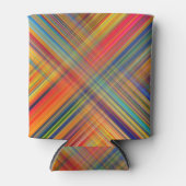 Rafraîchisseur Pour Canette Coloré Kriss Kross Motif Plaid (Devant)