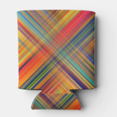 Rafraîchisseur Pour Canette Coloré Kriss Kross Motif Plaid (Dos)