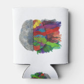 Rafraîchisseur Pour Canette Colorful Brain (Dos)