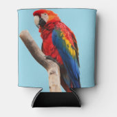 Rafraîchisseur Pour Canette Colorful Parrot Portrait (Devant)