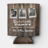 Rafraîchisseur Pour Canette Combo Bachelor/Bachelorette Party avec photos (Devant)