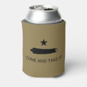 Rafraîchisseur Pour Canette Come & Take It ! Flag de Texas State (Can Dos)