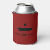 Rafraîchisseur Pour Canette Come & Take It ! Flag de Texas State (Can Dos)