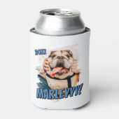 Rafraîchisseur Pour Canette Comic moderne simple Grunge personnalisé photo pou (Can devant)