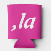 Rafraîchisseur Pour Canette Comma La Kamala Harris - Conception de texte custo (Dos)