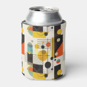 Rafraîchisseur Pour Canette Composition des formes géométriques colorées (Can devant)