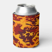 Rafraîchisseur Pour Canette Conception de Camouflage dans les tons d'automne (Can devant)