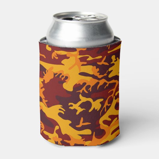 Rafraîchisseur Pour Canette Conception de Camouflage dans les tons d'automne (Can devant)