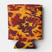 Rafraîchisseur Pour Canette Conception de Camouflage dans les tons d'automne (Dos)