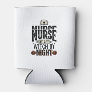 Rafraîchisseur Pour Canette Conception de chemise Halloween Sorcière de nuit I