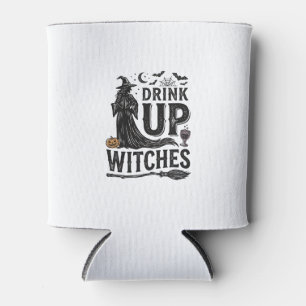 Rafraîchisseur Pour Canette Conception de chemise Halloween sorcières buvez vi