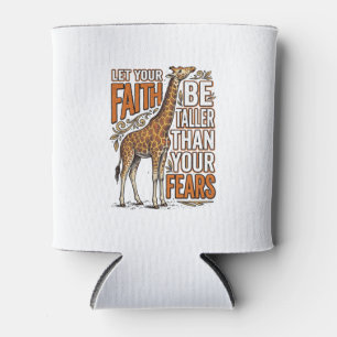 Rafraîchisseur Pour Canette Conception de chemise inspirante vintage girafe Fa