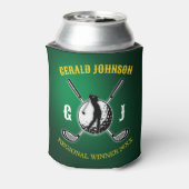 Rafraîchisseur Pour Canette Conception de monogramme de golf sur mesure (Can Dos)