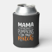 Rafraîchisseur Pour Canette Conception de patch de citrouilles maman Halloween (Can devant)