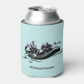 Rafraîchisseur Pour Canette Conception de Rafting de Rivière White Water (Can devant)