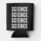 Rafraîchisseur Pour Canette Conception de texte scientifique (Devant)