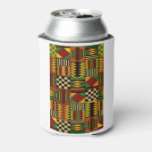 Rafraîchisseur Pour Canette Conception de tissu Royal Kente en Afrique (Can Dos)