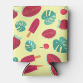 Rafraîchisseur Pour Canette Conception des fruits d'été (Devant)