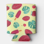 Rafraîchisseur Pour Canette Conception des fruits d'été (Dos)