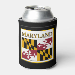 Rafraîchisseur Pour Canette Conception du drapeau de l'État du Maryland