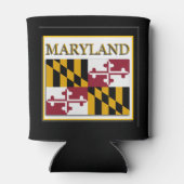 Rafraîchisseur Pour Canette Conception du drapeau de l'État du Maryland (Dos)