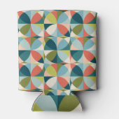 Rafraîchisseur Pour Canette Conception géométrique du milieu du siècle, Abstra (Dos)