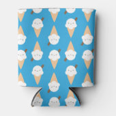 Rafraîchisseur Pour Canette Cônes de crème glacée Kawaii (Devant)